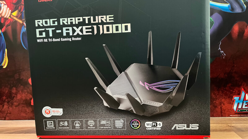 WIFI6E AiMesh Router ASUS Rapture WIFI Gaming 2.5GE GT-AXE11000 ROG Network AiProtection AXE11000 6GHz.JPEG